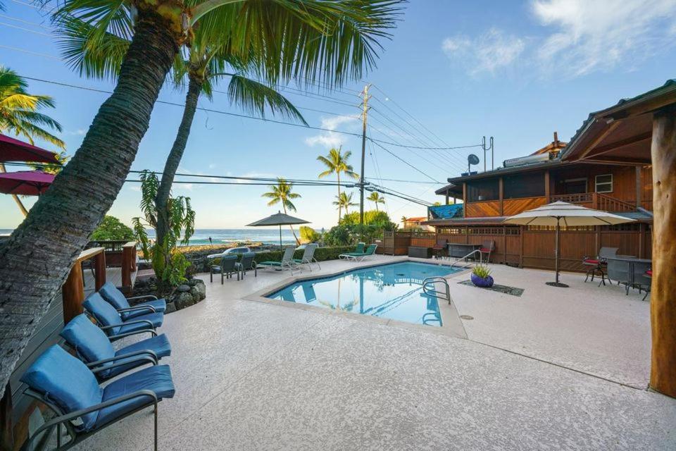 Ocean View 2 Bedroom Kahalu'U Reef Kailua-Kona Bagian luar foto